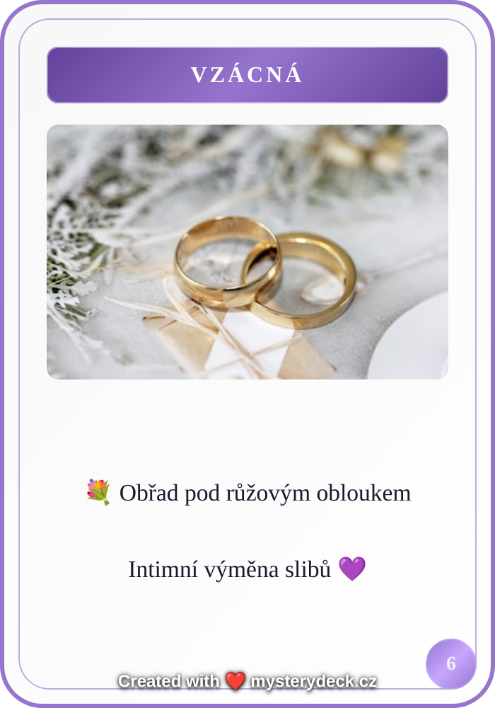 Vintage karta #6 - Vzácná